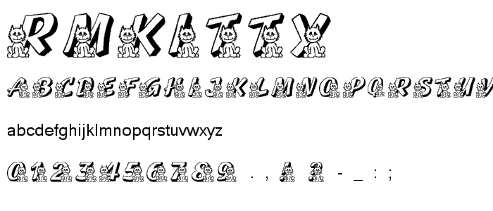 RMKitty   font